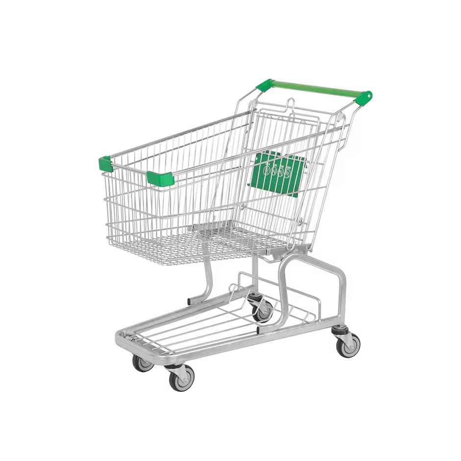 Supermarket Shopping Trolley complete product view
