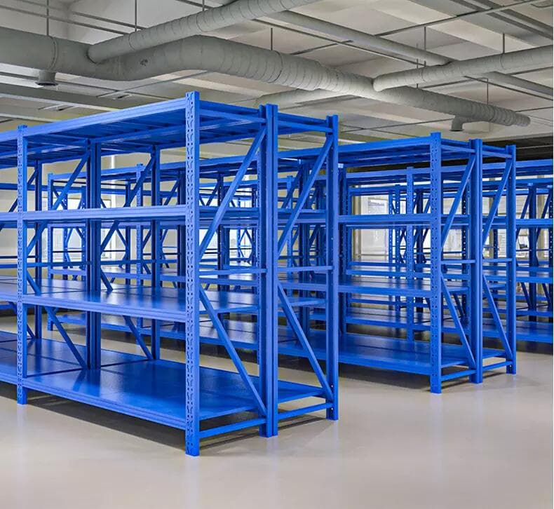 High Load-Bearing Steel Warehouse Shelving thumbnail 3