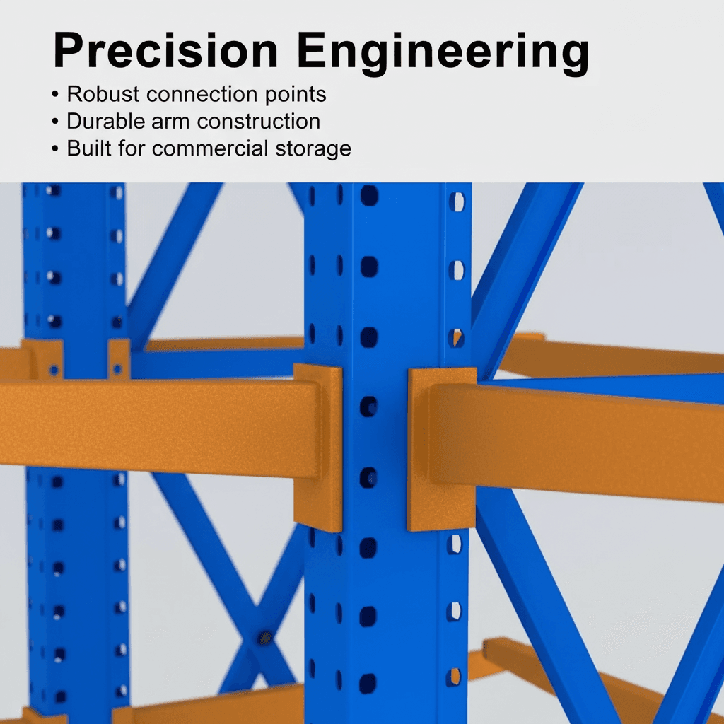 Heavy-Duty Blue Cantilever Rack thumbnail 2