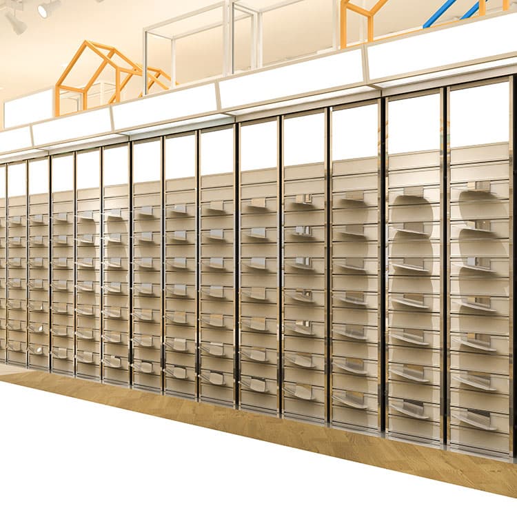 Space-Saving Multi-Column Shoe Rack thumbnail 2