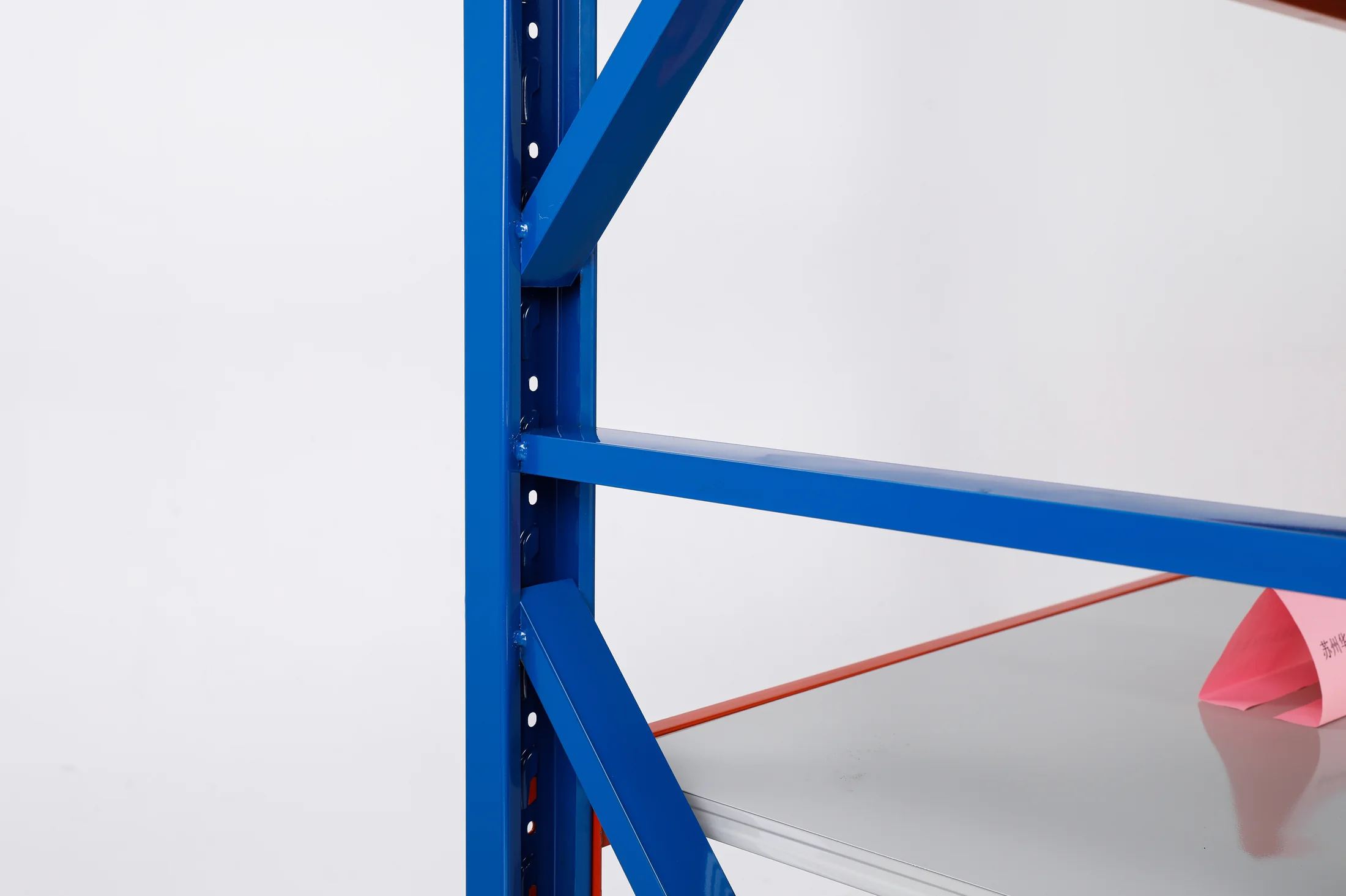 Blue & Orange Longspan Medium-Duty Shelving Rack thumbnail 4