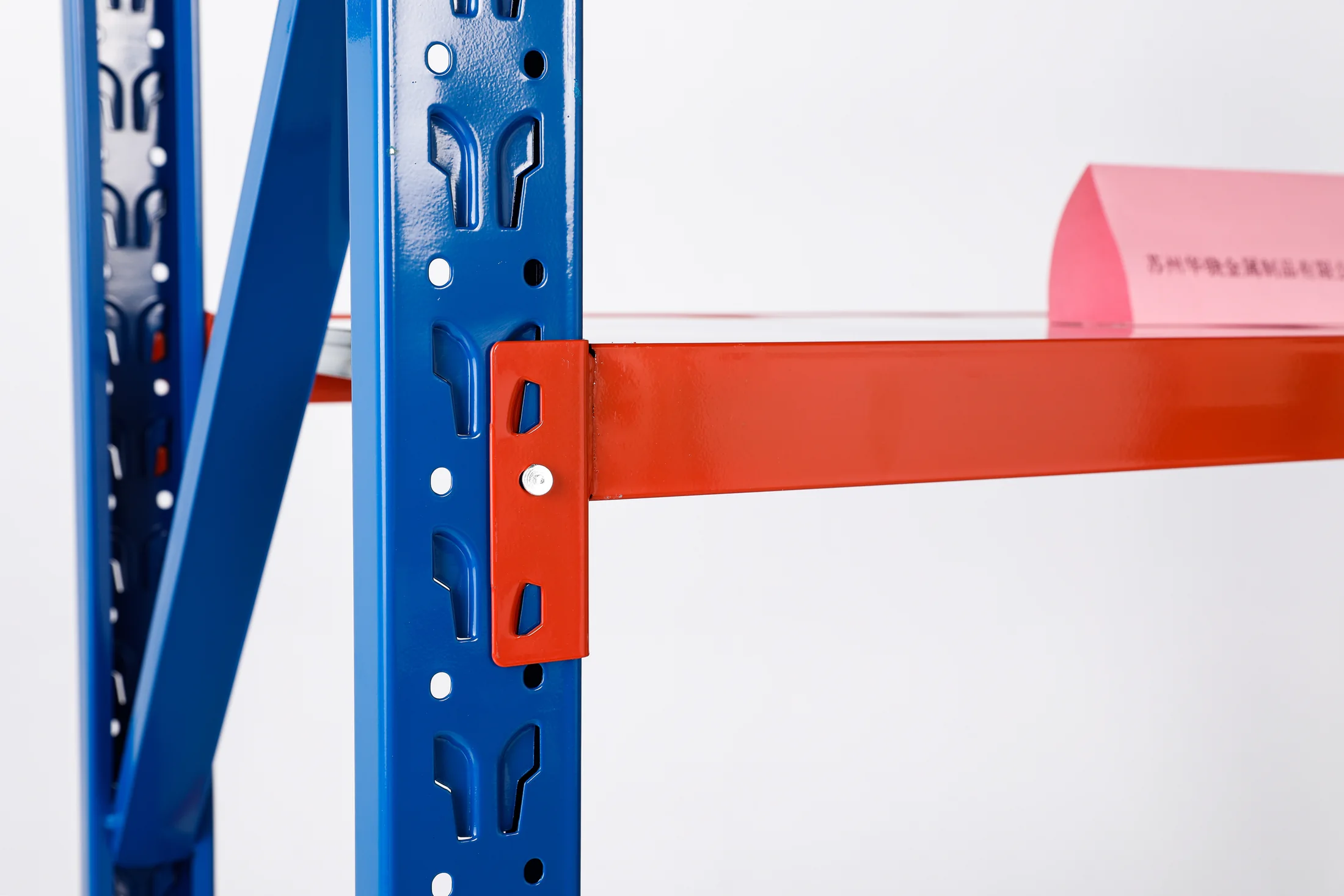 Blue & Orange Longspan Medium-Duty Shelving Rack thumbnail 5