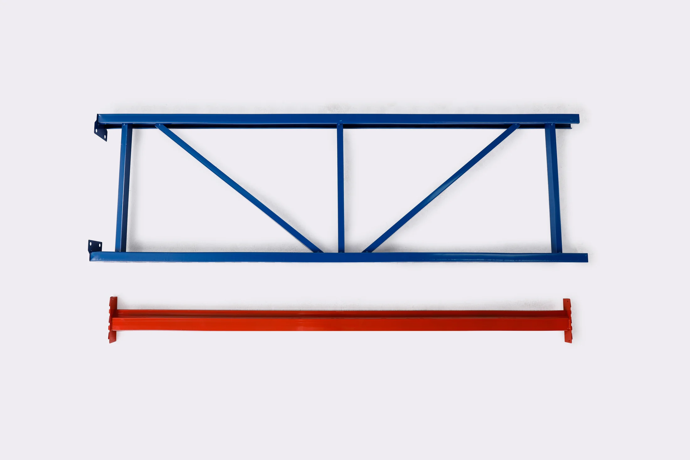100–500 kg Blue & Orange Medium-Duty Shelving Rack thumbnail 2