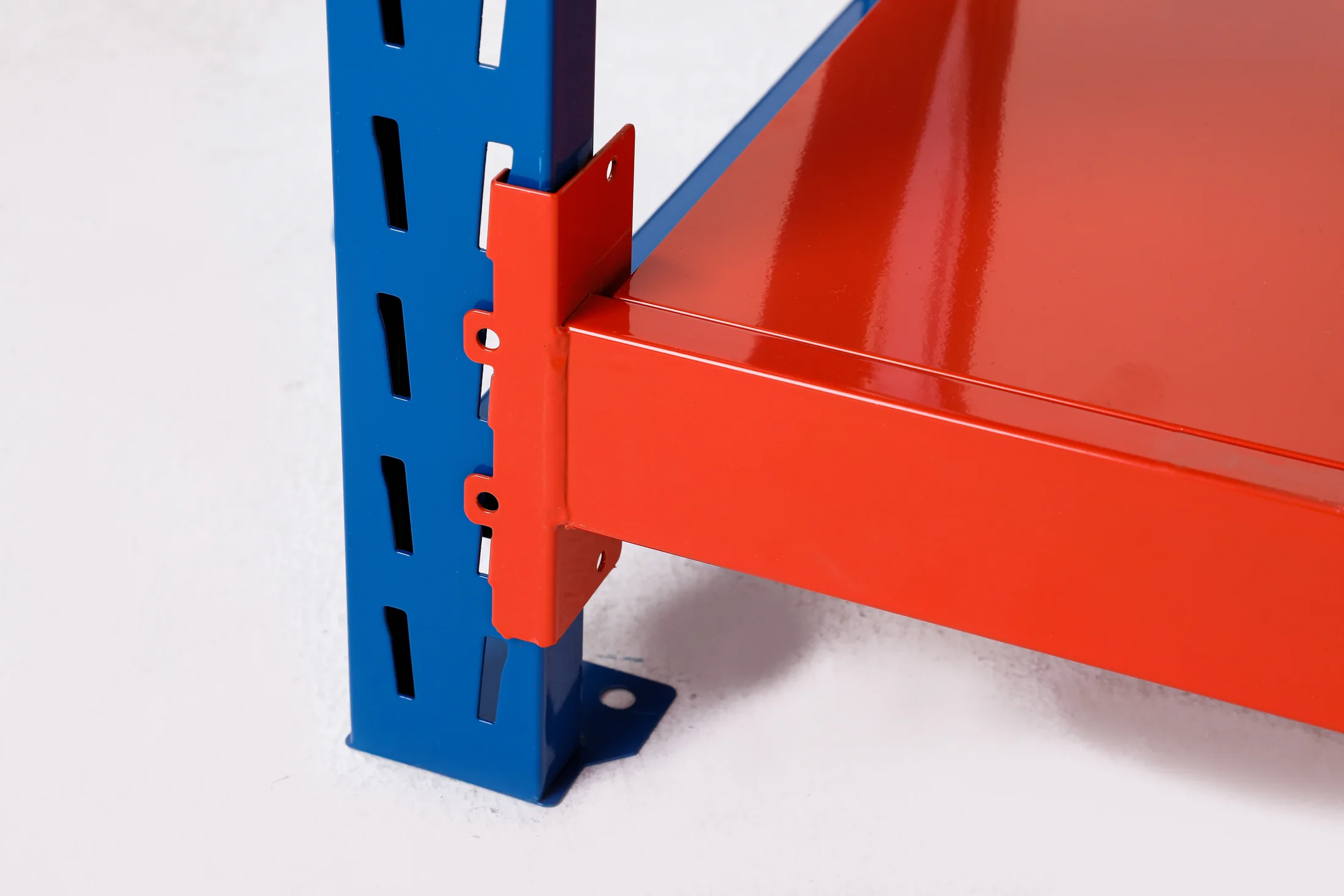 100–500 kg Blue & Orange Medium-Duty Shelving Rack thumbnail 3