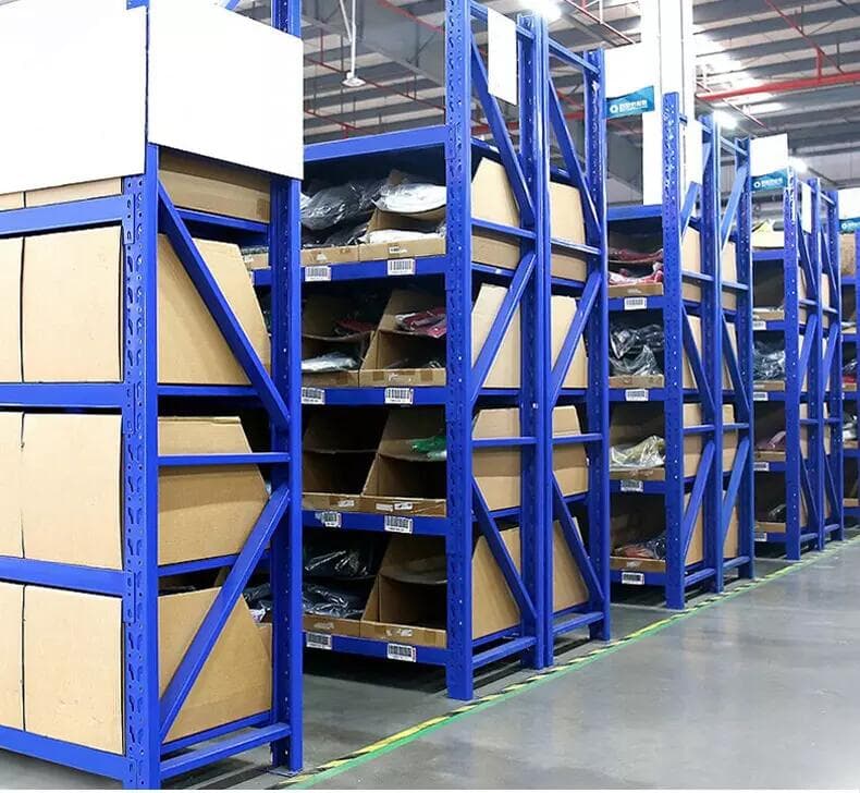 Industrial Steel Storage Rack with Adjustable Shelves