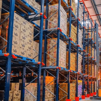 Industrial Heavy-Duty Steel Warehouse Shelves